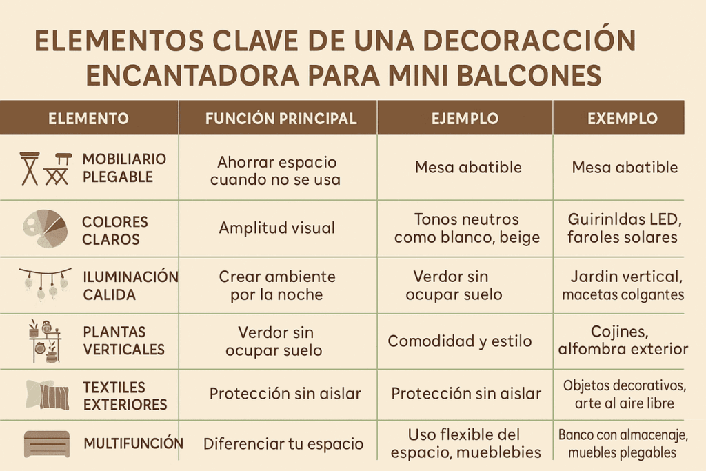 mini balcones