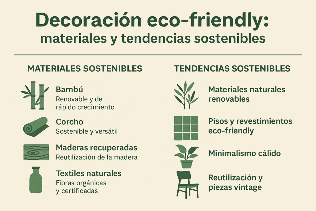 Decoración eco friendly
